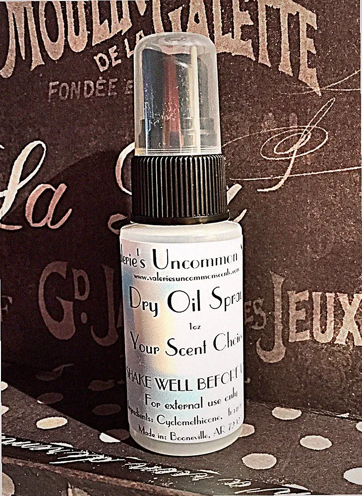 Baby Powder Dry Oil Fragrance Perfume Scented Body Mist Spray 1oz